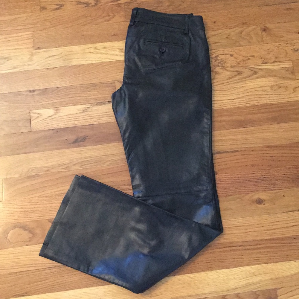 Express Design Studio, leather pants, sz2